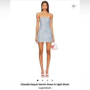 Sequin Light Blue dress